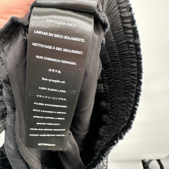 7 FOR ALL MANKIND Luxe Elastic Waist Jogger in Black Shine // M - Picture 13 of 14